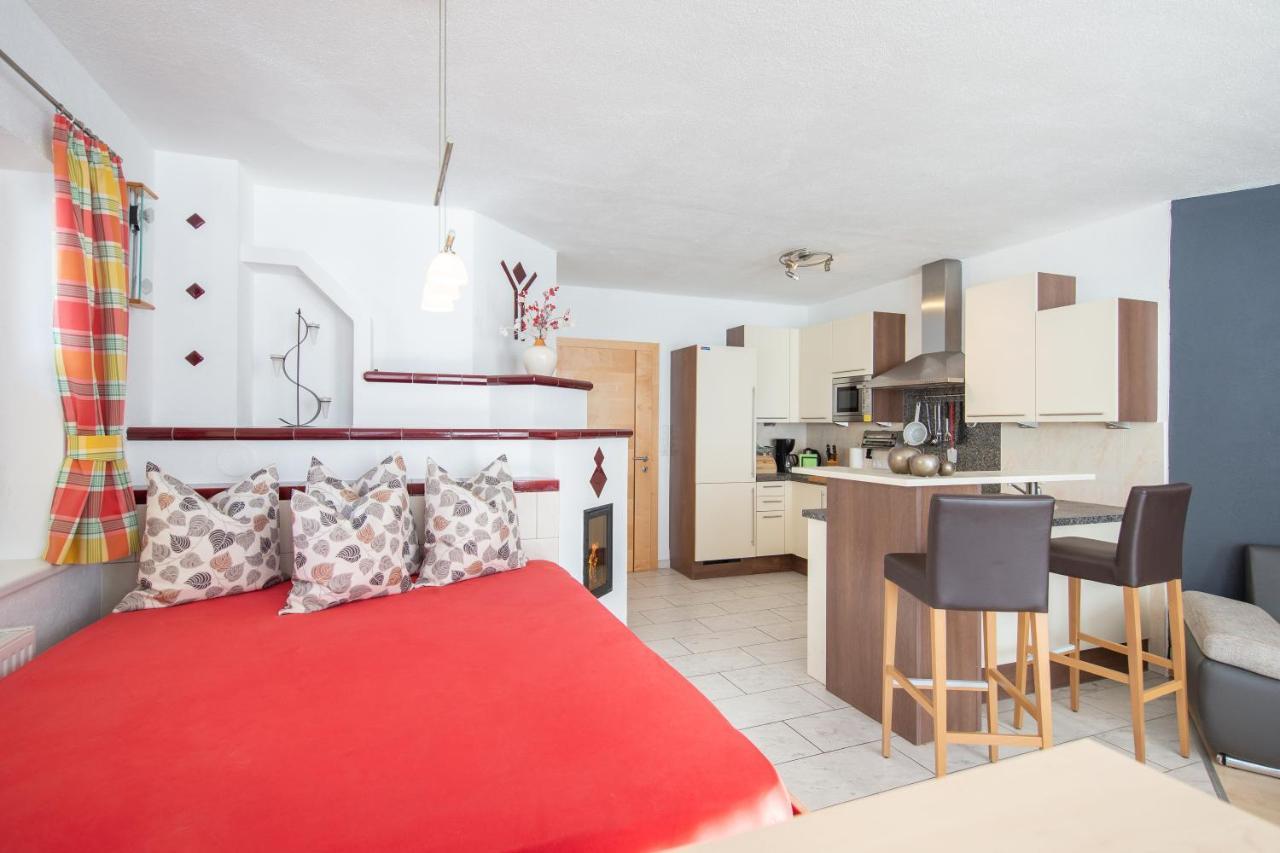 Top View Ferienapartment Mathias Solden Exterior photo